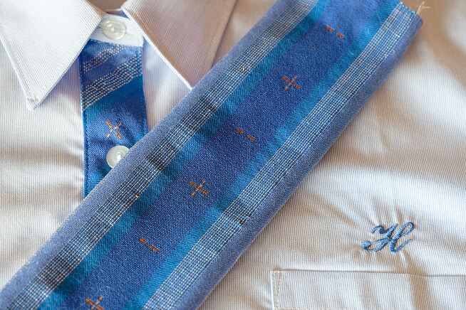 辺土名高校制服(前立て部分)