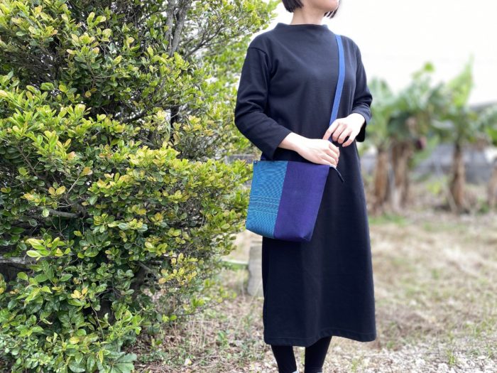 ロートン織ショルダーバッグ