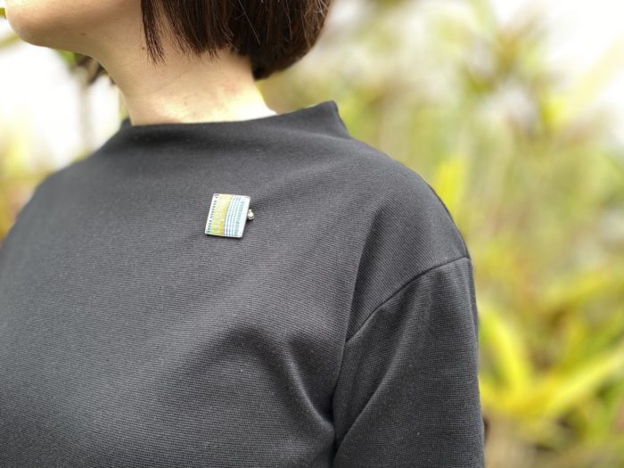 Tee-chi ブローチ