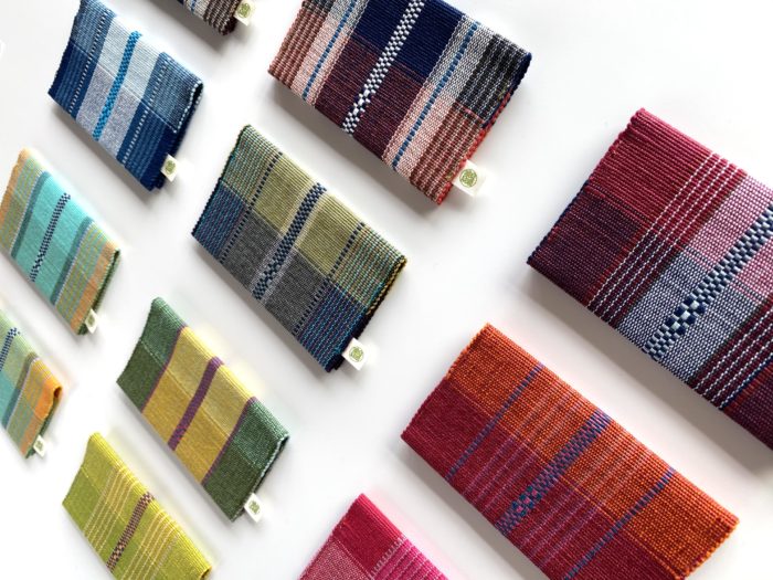 名刺入れ　ロートン織