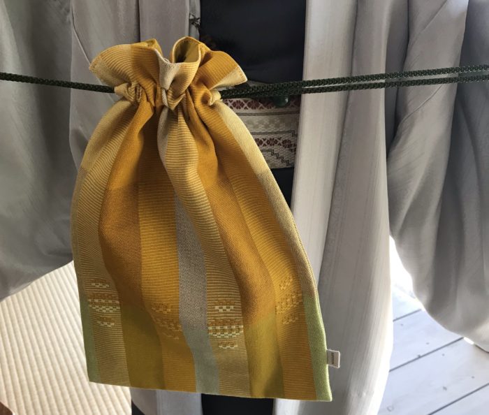 オーダー  グーシ花織巾着