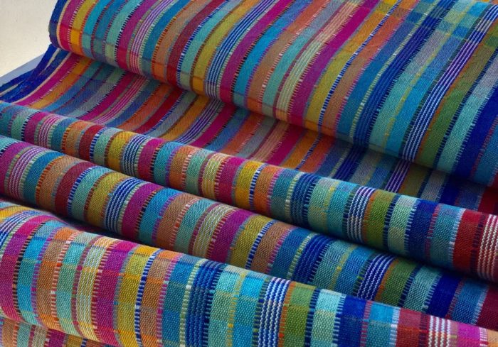 オリジナルオーダー　手織り生地